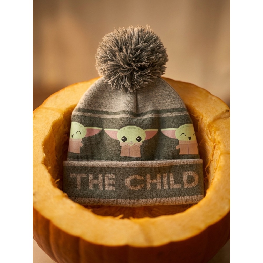 Disney Toddler Mandalorian Star Wars The Child Beanie 2T-4T Grogu Baby Yoda Hat